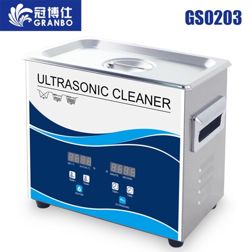 冠博仕GS0203數(shù)顯按鍵超聲波清洗機3.2L容量120W功率