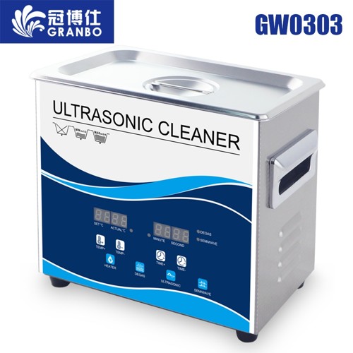 冠博仕GW0303變波脫氣超聲波清洗機(jī)3.2L容量180W功率
